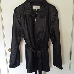 SONOMA Black Leather Jacket